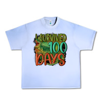 Grape Ice i survived 100 days Urban Heavy Tee - MaliasSmallBusiness