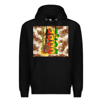 Black unapologetically dope Premium Hoodie - TumblerDesignByShophia