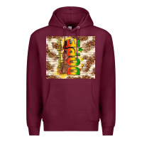 Burgundy unapologetically dope Premium Hoodie - TumblerDesignByShophia