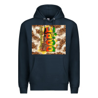Navy unapologetically dope Premium Hoodie - TumblerDesignByShophia