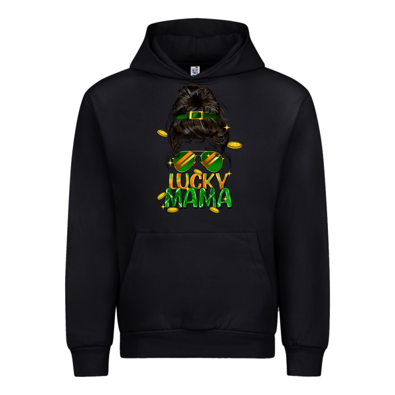 Lucky Mama St. Patricks Day Urban Hoodie by FaDigitalArtStudio | Teevron