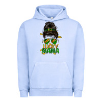Pigment Grape Ice lucky mama St. Patricks Day Urban Hoodie - FaDigitalArtStudio