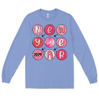 Colony Blue new year 2024 Long Sleeve Tee - MaliasSmallBusiness