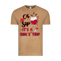 Vintage Camel oh sip it's a girl's trip Vintage Tee - MaliasSmallBusiness