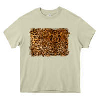 Mossy handdrawn leopard pattern Heavy Core Tee - BarkalooDesign