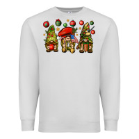 Dove Grey Christmas Army Gnomes 4th of july Premium Sweatshirt - HowdyJamesFarm