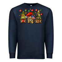 Navy Christmas Army Gnomes 4th of july Premium Sweatshirt - HowdyJamesFarm