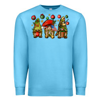 Ocean Blue Christmas Army Gnomes 4th of july Premium Sweatshirt - HowdyJamesFarm