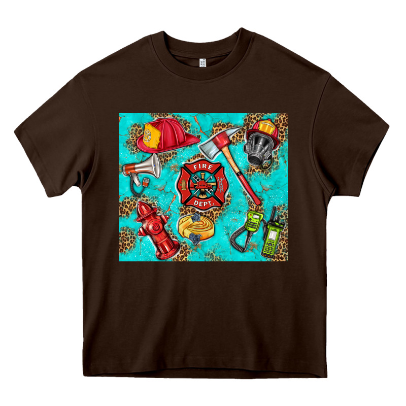 Firefighter Elementary Heavy Core Tee by HRA Design Shop | Teevron