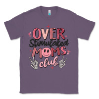 Lavender over stimulated moms club Classic Tee - MaliasSmallBusiness