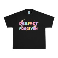Black not perfect just forgiven Urban Heavy Tee - MaliasSmallBusiness