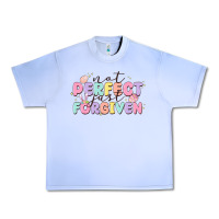 Grape Ice not perfect just forgiven Urban Heavy Tee - MaliasSmallBusiness
