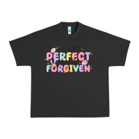 Pigment Black not perfect just forgiven Urban Heavy Tee - MaliasSmallBusiness