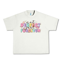 Pistachio not perfect just forgiven Urban Heavy Tee - MaliasSmallBusiness
