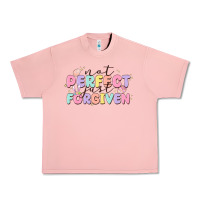 Salmon not perfect just forgiven Urban Heavy Tee - MaliasSmallBusiness