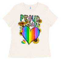 Bone proud dad love Ladies Tee - CowhideDigitalArt