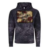 Cloud Black buffalo plaid christmas camouflage glitter background Vintage Hoodie - Jasminsmagicworld