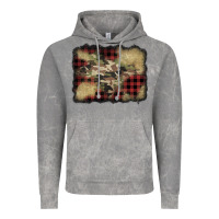 Cloud Rock buffalo plaid christmas camouflage glitter background Vintage Hoodie - Jasminsmagicworld