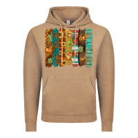 Vintage Coffee thanksgiving brushstroke Vintage Hoodie - BarkalooDesign