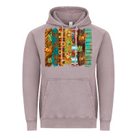 Vintage Zinc thanksgiving brushstroke Vintage Hoodie - BarkalooDesign