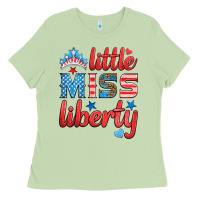 Matcha little miss liberty Ladies Tee - HRA Design Shop