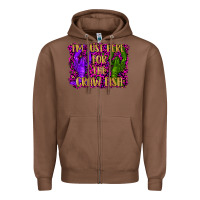 Chestnut mardi gras i'm just here for the craw fish with lobster Zipper Hoodie - RanaPortraitStore