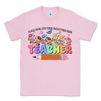 Bubblegum Pink teacher wildflowers kopyası Classic Tee - JahusDesignShop