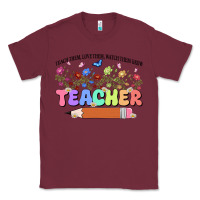 Burgundy teacher wildflowers kopyası Classic Tee - JahusDesignShop