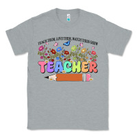 Heather Grey teacher wildflowers kopyası Classic Tee - JahusDesignShop