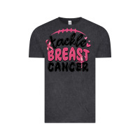 Vintage Black tackle breast cancer Vintage Tee - MaliasSmallBusiness