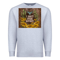 Heather Grey i don't speak dipshit Premium Sweatshirt - TumblerDesignByShophia