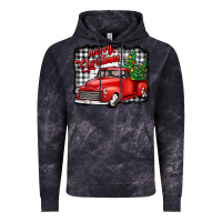 Cloud Black merry christmas red truck christmas trees Vintage Hoodie - Jasminsmagicworld