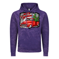 Cloud Purple merry christmas red truck christmas trees Vintage Hoodie - Jasminsmagicworld