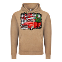 Vintage Coffee merry christmas red truck christmas trees Vintage Hoodie - Jasminsmagicworld