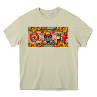 Mossy firefighter air mask sunflower and elementary license plate Heavy Core Tee - HRA Design Shop