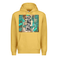 Antique Gold nana life glitter leopard Premium Hoodie - TumblerDesignByShophia