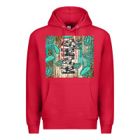 Cardinal nana life glitter leopard Premium Hoodie - TumblerDesignByShophia
