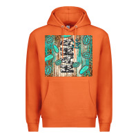 Carrot nana life glitter leopard Premium Hoodie - TumblerDesignByShophia