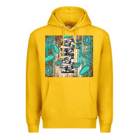 Lemon nana life glitter leopard Premium Hoodie - TumblerDesignByShophia