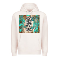 Pale Pink nana life glitter leopard Premium Hoodie - TumblerDesignByShophia