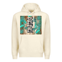 Sandshell nana life glitter leopard Premium Hoodie - TumblerDesignByShophia