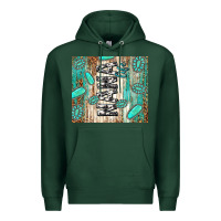 Sports Green nana life glitter leopard Premium Hoodie - TumblerDesignByShophia