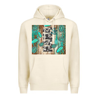 Tofu nana life glitter leopard Premium Hoodie - TumblerDesignByShophia