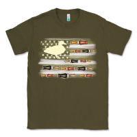 Army Green duck hunter flag Classic Tee - MaliasSmallBusiness