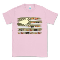 Bubblegum Pink duck hunter flag Classic Tee - MaliasSmallBusiness