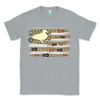 Heather Grey duck hunter flag Classic Tee - MaliasSmallBusiness