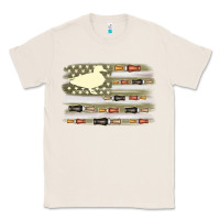 Natural duck hunter flag Classic Tee - MaliasSmallBusiness