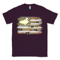 Plum duck hunter flag Classic Tee - MaliasSmallBusiness