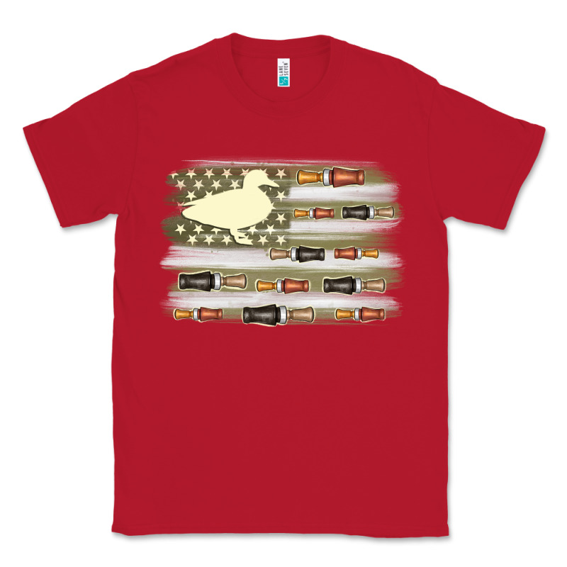 Duck Hunter Flag Classic Tee by MaliasSmallBusiness | Teevron