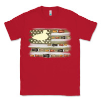 Red duck hunter flag Classic Tee - MaliasSmallBusiness